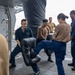 USS Mustin conducts security reaction force-bravo course