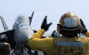 USS George H.W. Bush (CVN 77) Conducts Flight Operations