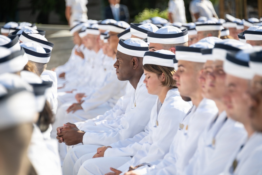 USNA Induction Day for Class of 2030