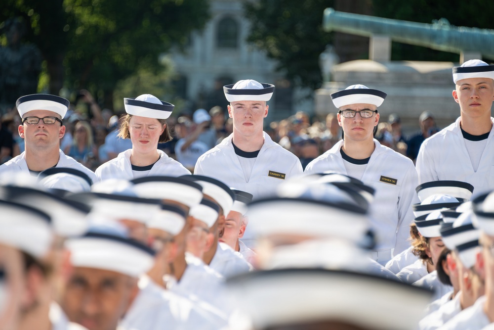USNA Induction Day for Class of 2030