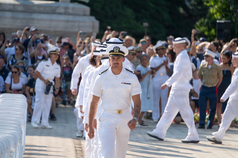 USNA Induction Day for Class of 2030