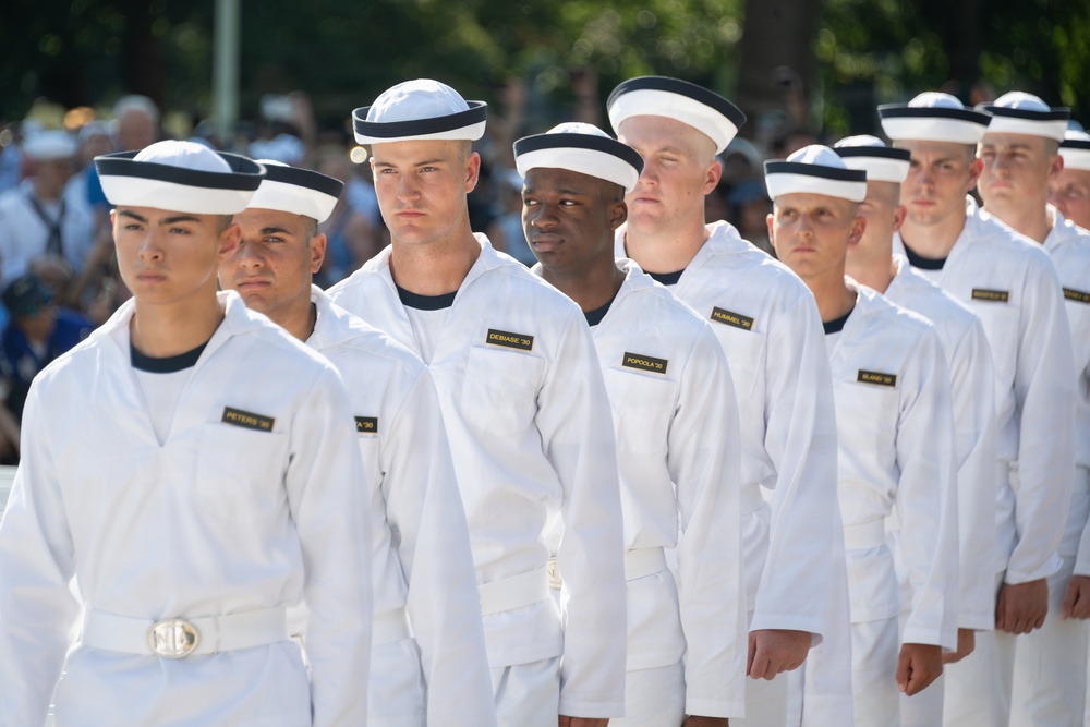 USNA Induction Day for Class of 2030