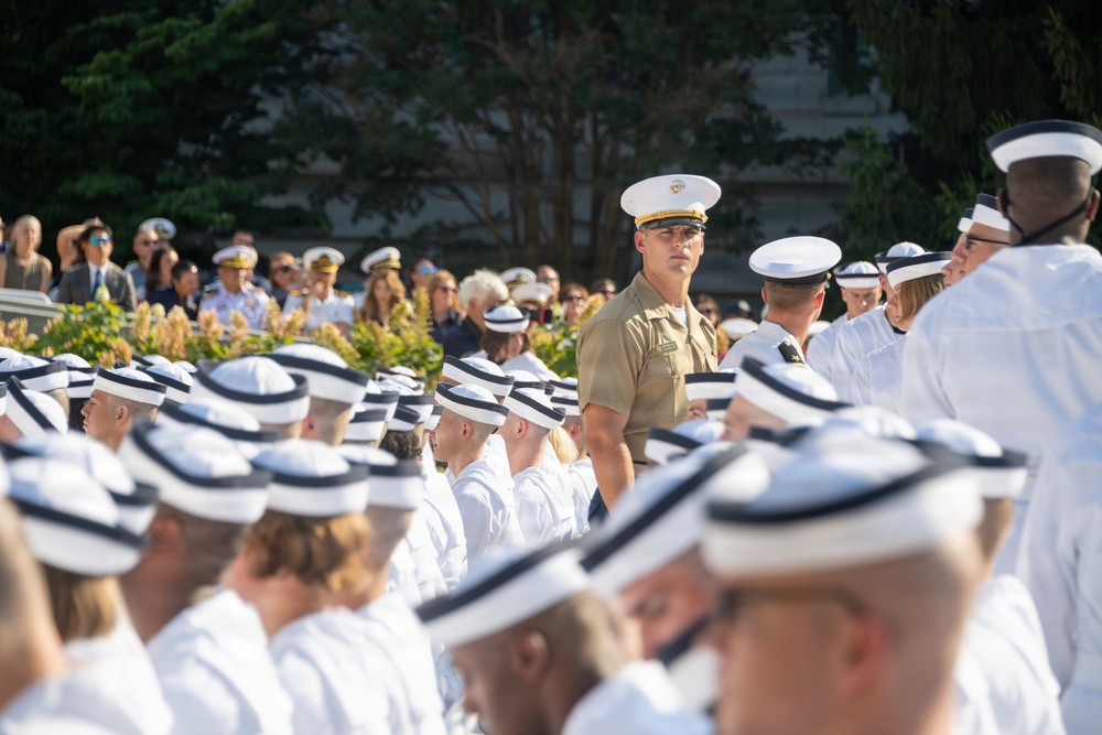 USNA Induction Day for Class of 2030