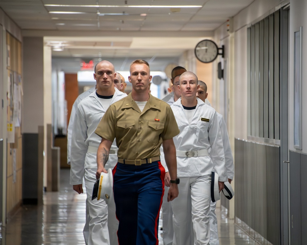USNA Induction Day for Class of 2030