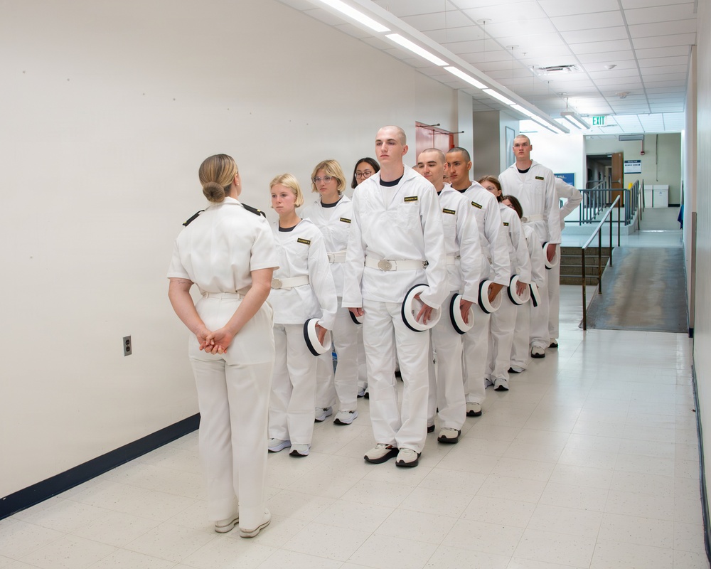 USNA Induction Day for Class of 2030