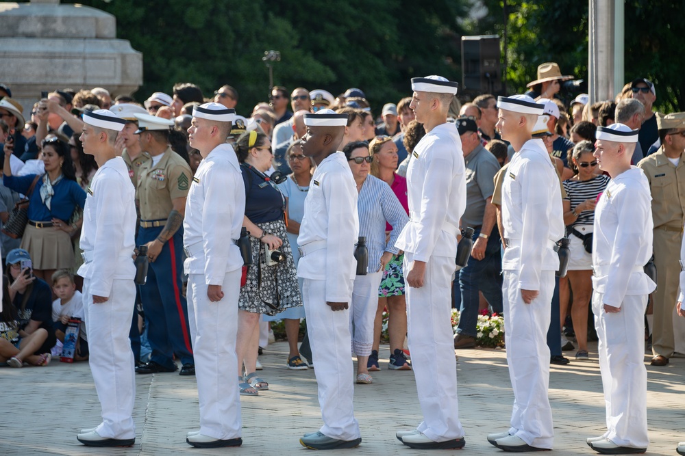 USNA Induction Day for Class of 2030