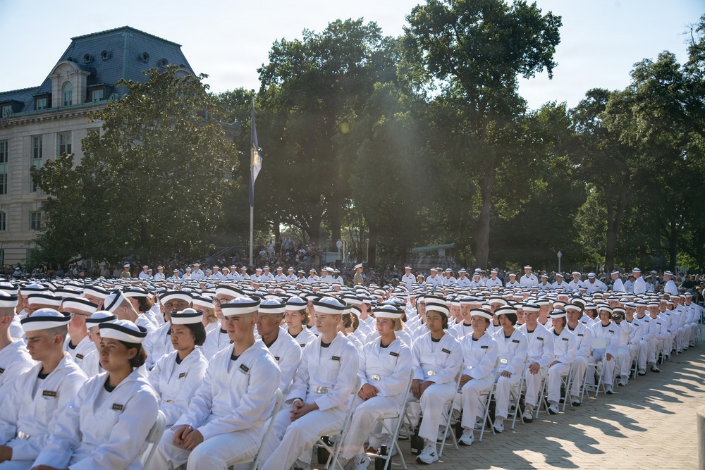 USNA Induction Day for Class of 2030
