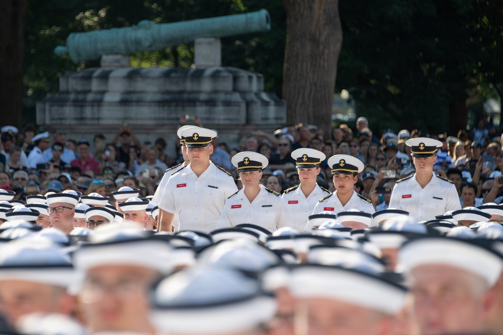 USNA Induction Day for Class of 2030