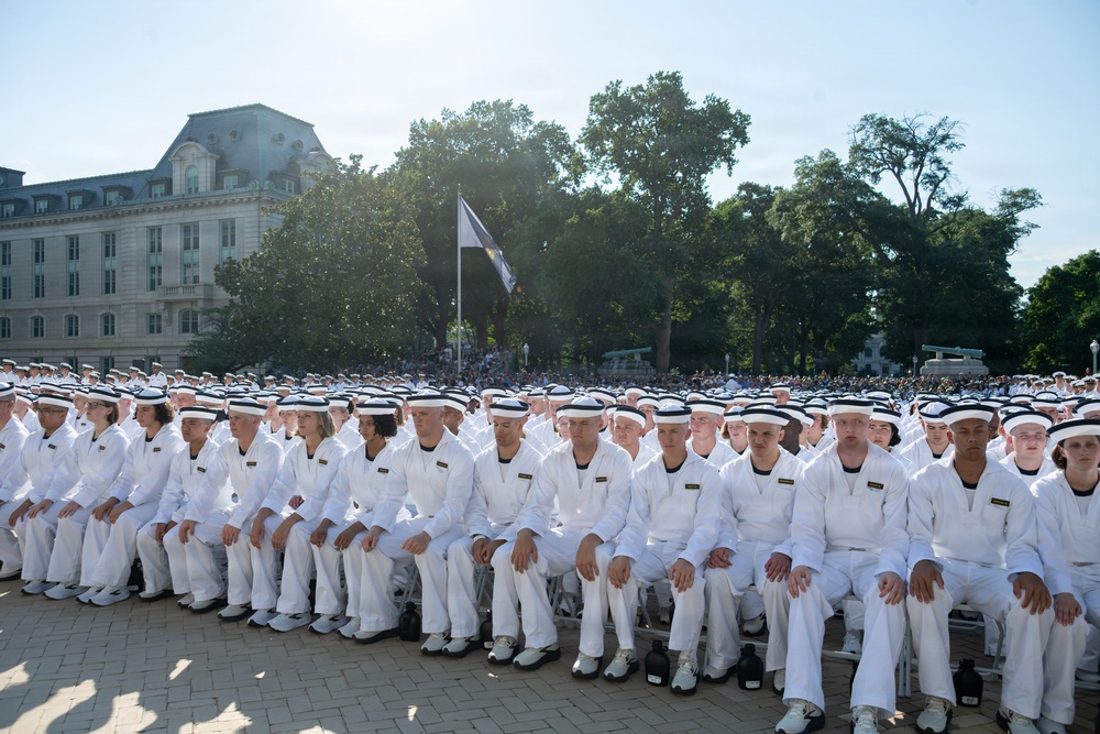 USNA Induction Day for Class of 2030