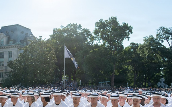 USNA Induction Day for Class of 2030