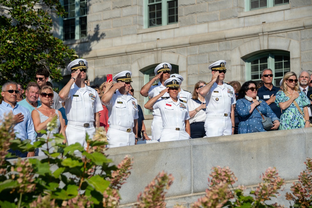 USNA Induction Day for Class of 2030