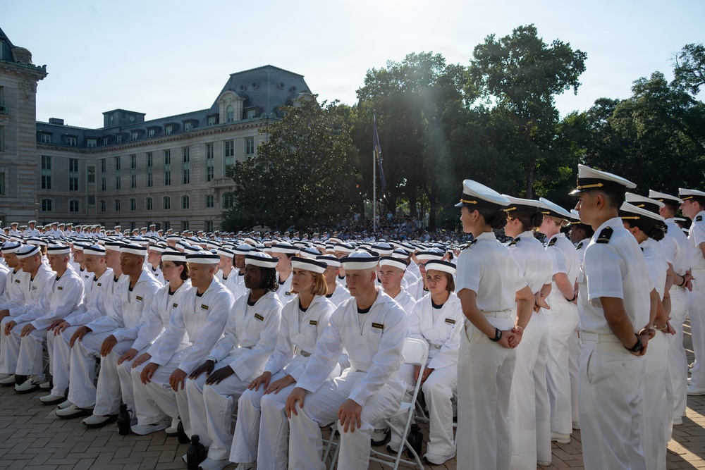 USNA Induction Day for Class of 2030