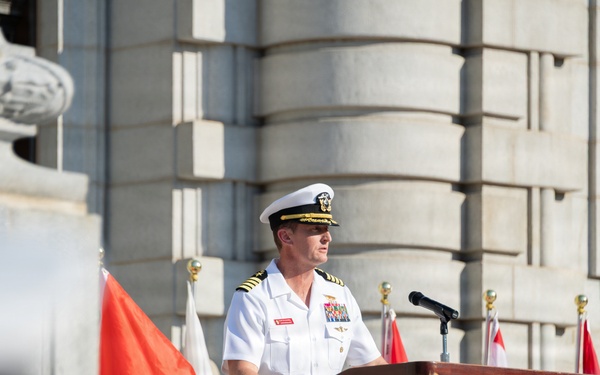USNA Induction Day for Class of 2030