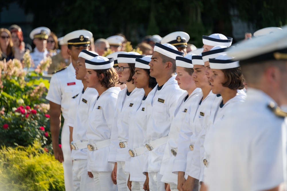 USNA Induction Day for Class of 2030