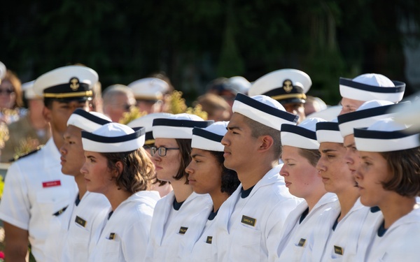 USNA Induction Day for Class of 2030