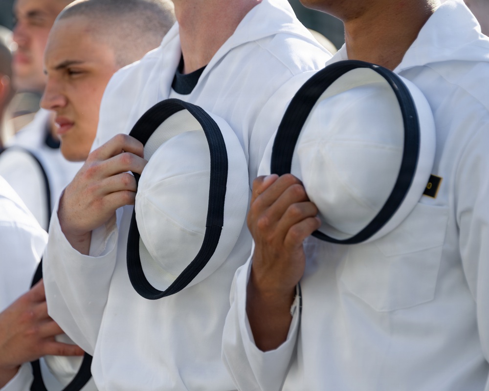 USNA Induction Day for Class of 2030