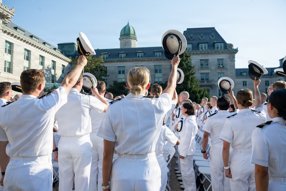 USNA Induction Day for Class of 2030