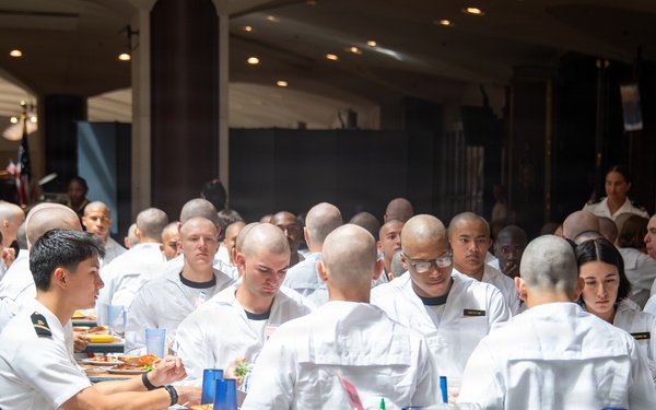 USNA Induction Day for Class of 2030
