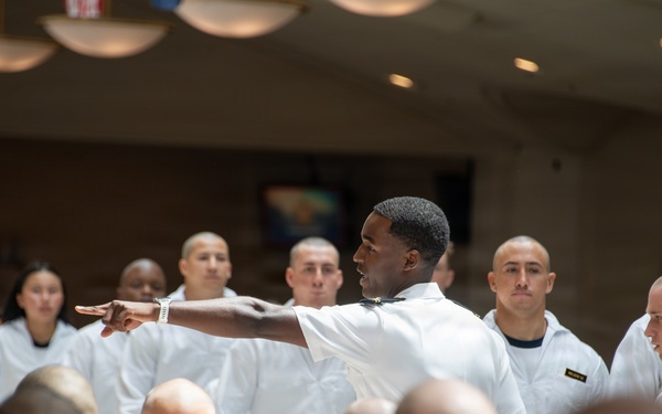 USNA Induction Day for Class of 2030