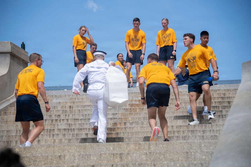 USNA Induction Day for Class of 2030