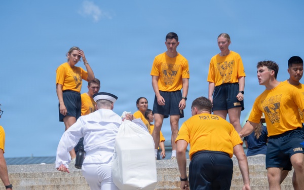USNA Induction Day for Class of 2030