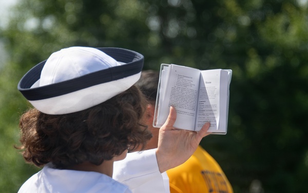 USNA Induction Day for Class of 2030