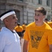 USNA Induction Day for Class of 2030