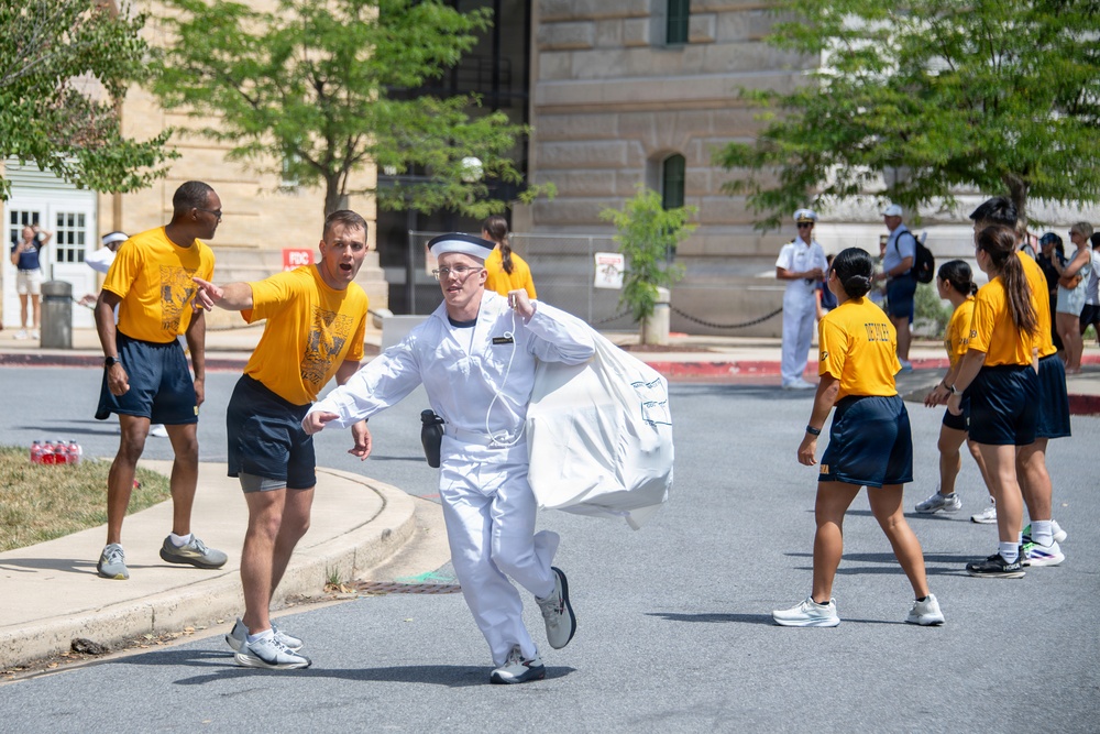 USNA Induction Day for Class of 2030