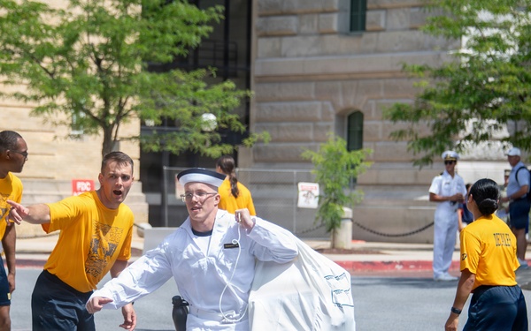 USNA Induction Day for Class of 2030