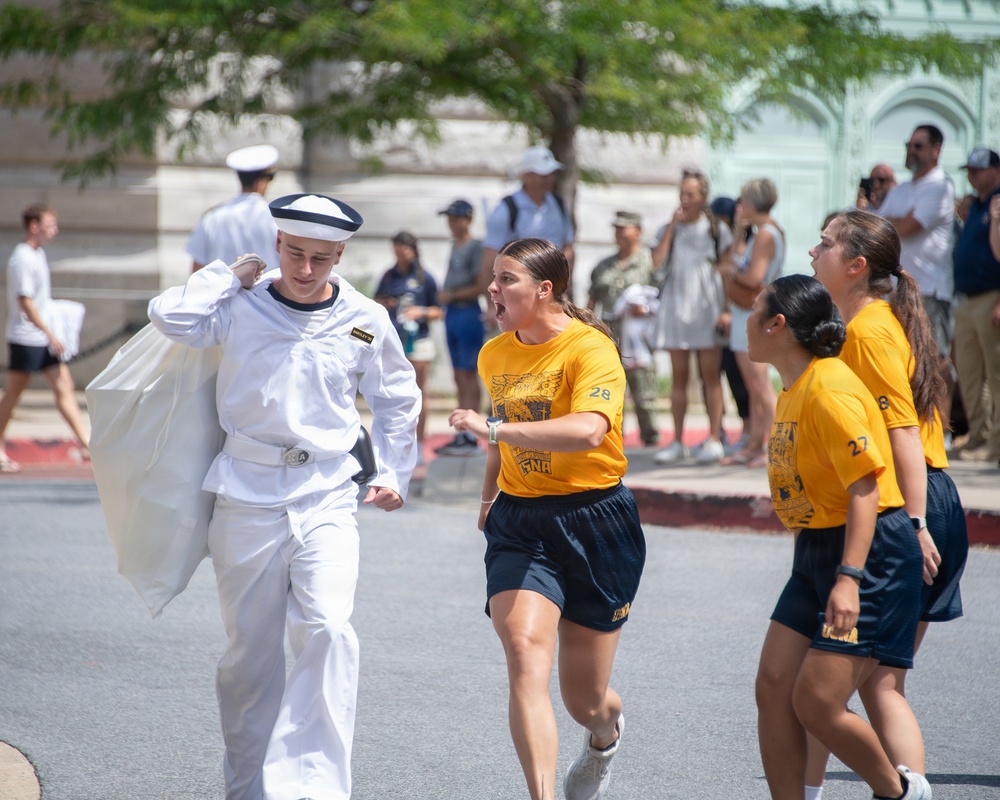 USNA Induction Day for Class of 2030