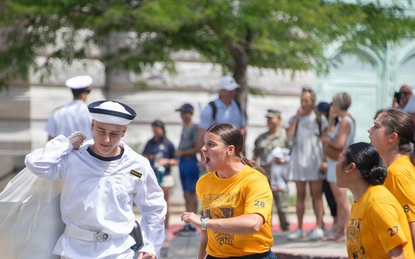 USNA Induction Day for Class of 2030
