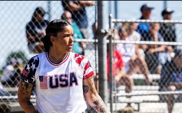 Army NCO Throws Team USA Curveball, Serves with Pride
