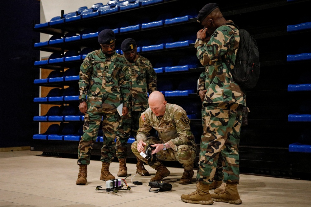 SETAF-AF hosts joint Ghanaian delegation to advance partner drone production