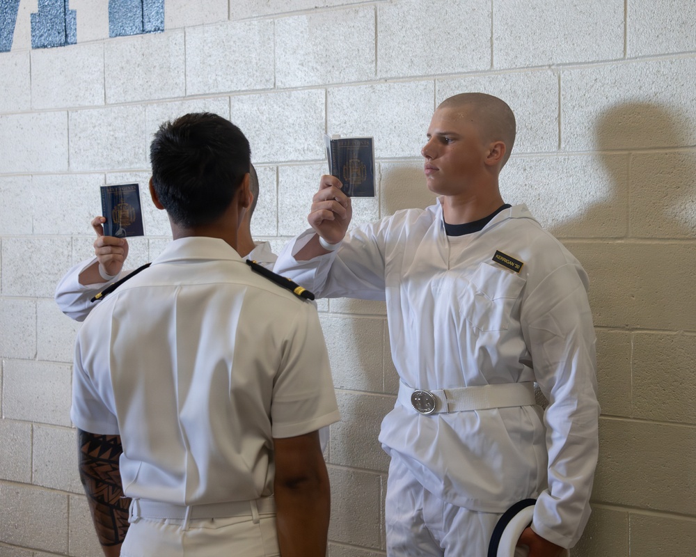 USNA Induction Day for Class of 2030