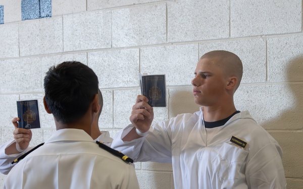 USNA Induction Day for Class of 2030