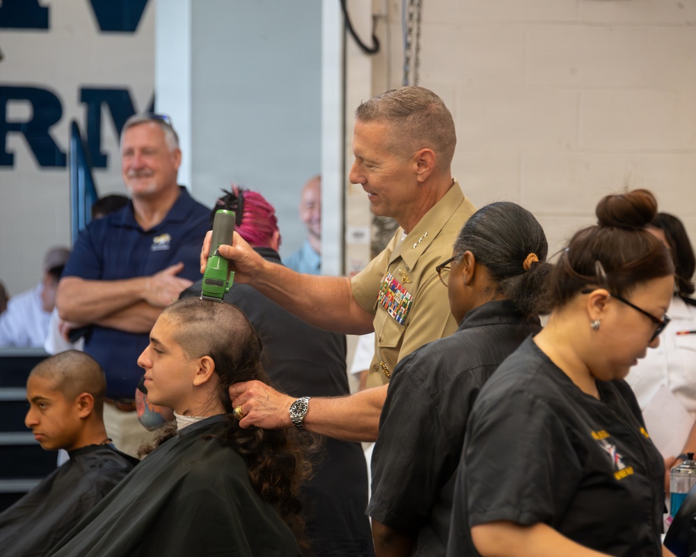 USNA Induction Day for Class of 2030