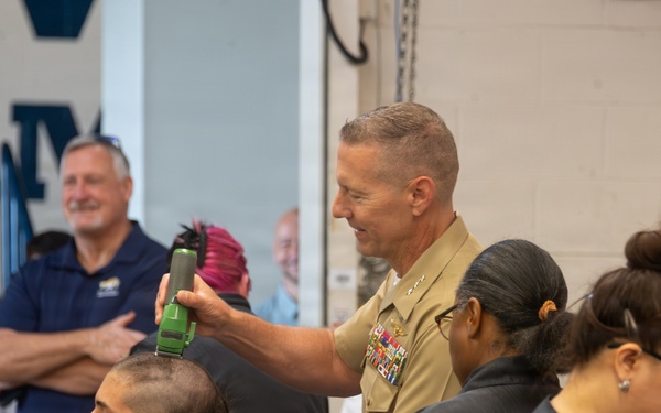 USNA Induction Day for Class of 2030