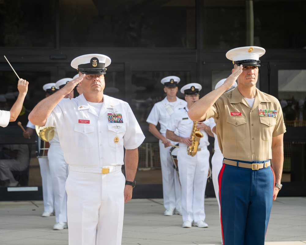 USNA Induction Day for Class of 2030