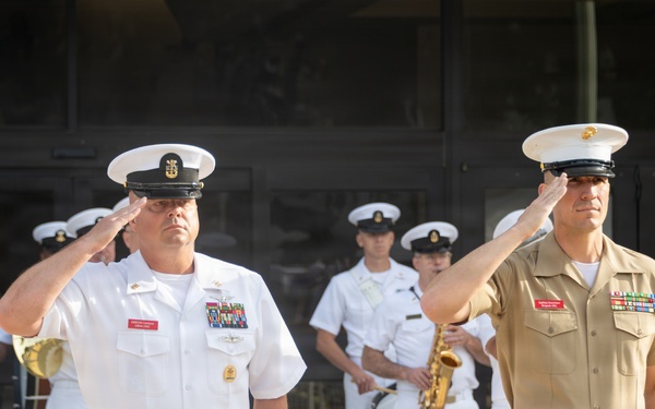 USNA Induction Day for Class of 2030