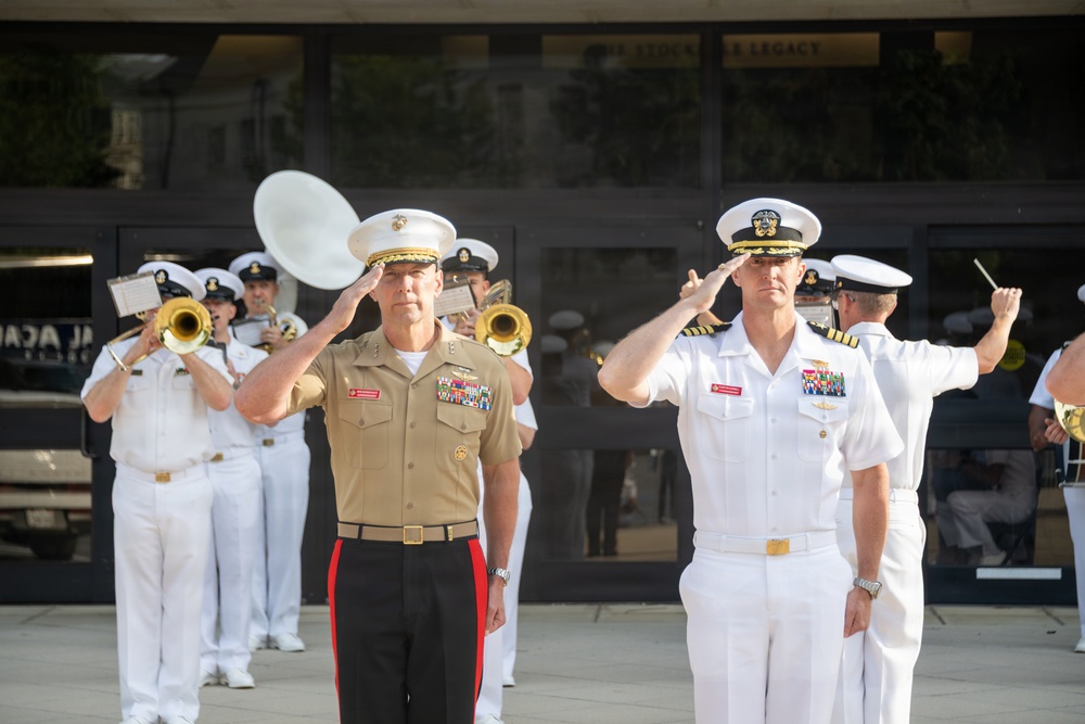 USNA Induction Day for Class of 2030