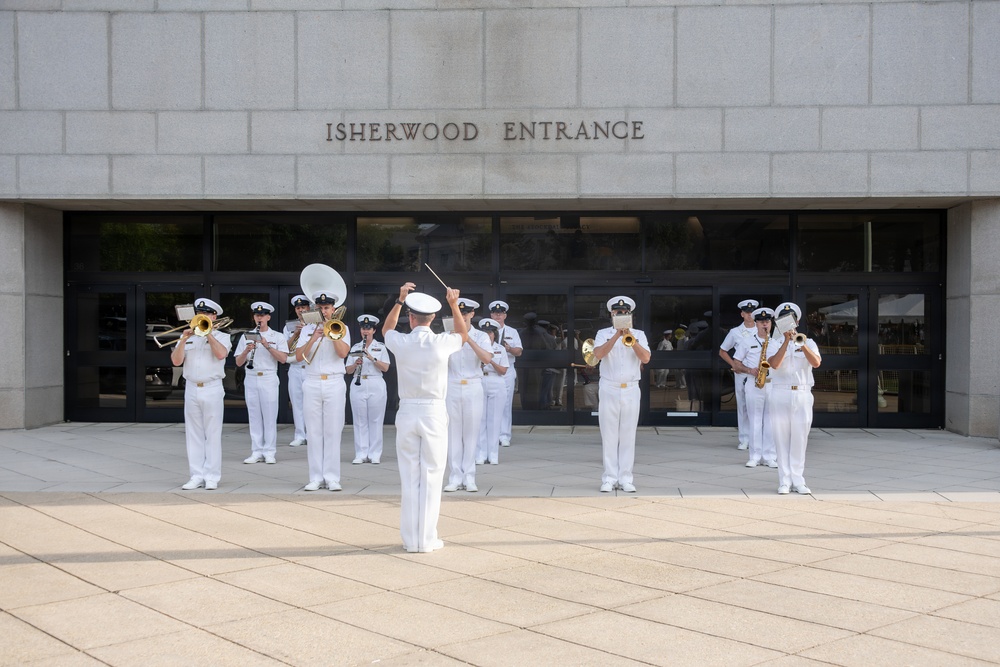 USNA Induction Day for Class of 2030