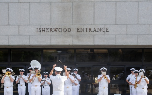 USNA Induction Day for Class of 2030