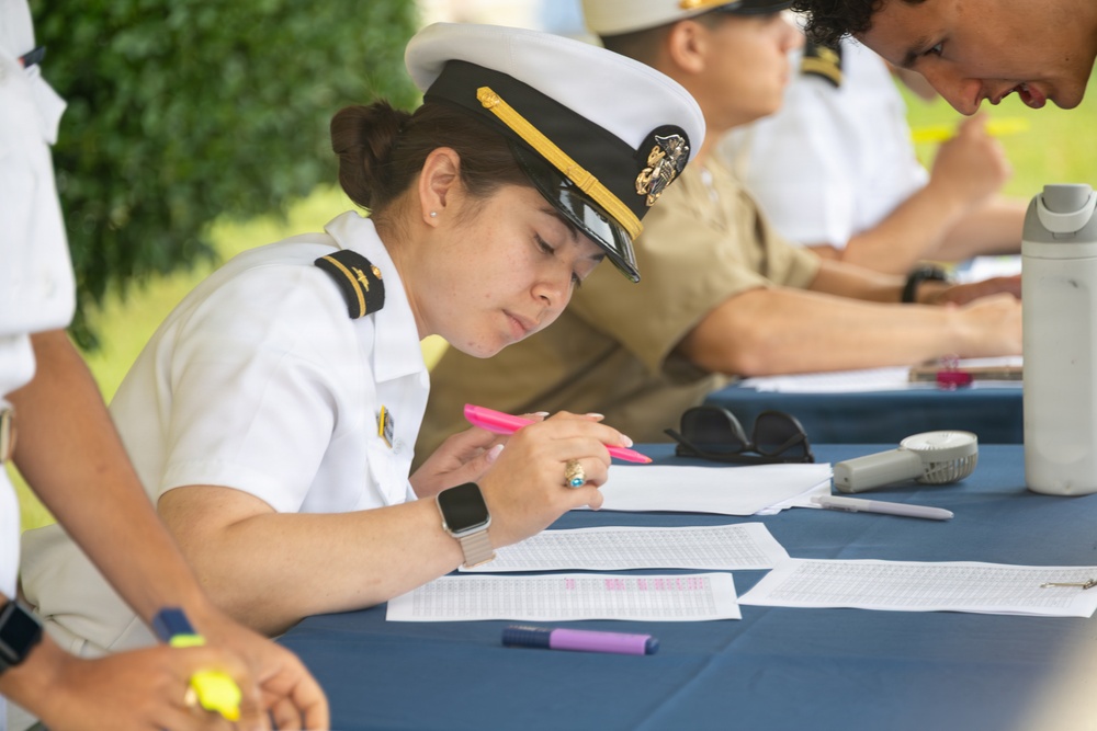 USNA Induction Day for Class of 2030