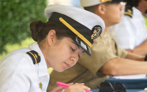 USNA Induction Day for Class of 2030