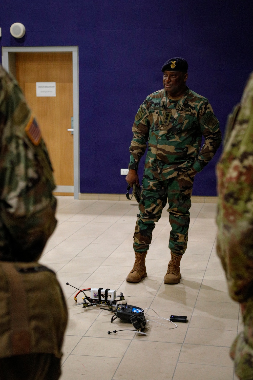 SETAF-AF hosts joint Ghanaian delegation to advance partner drone production