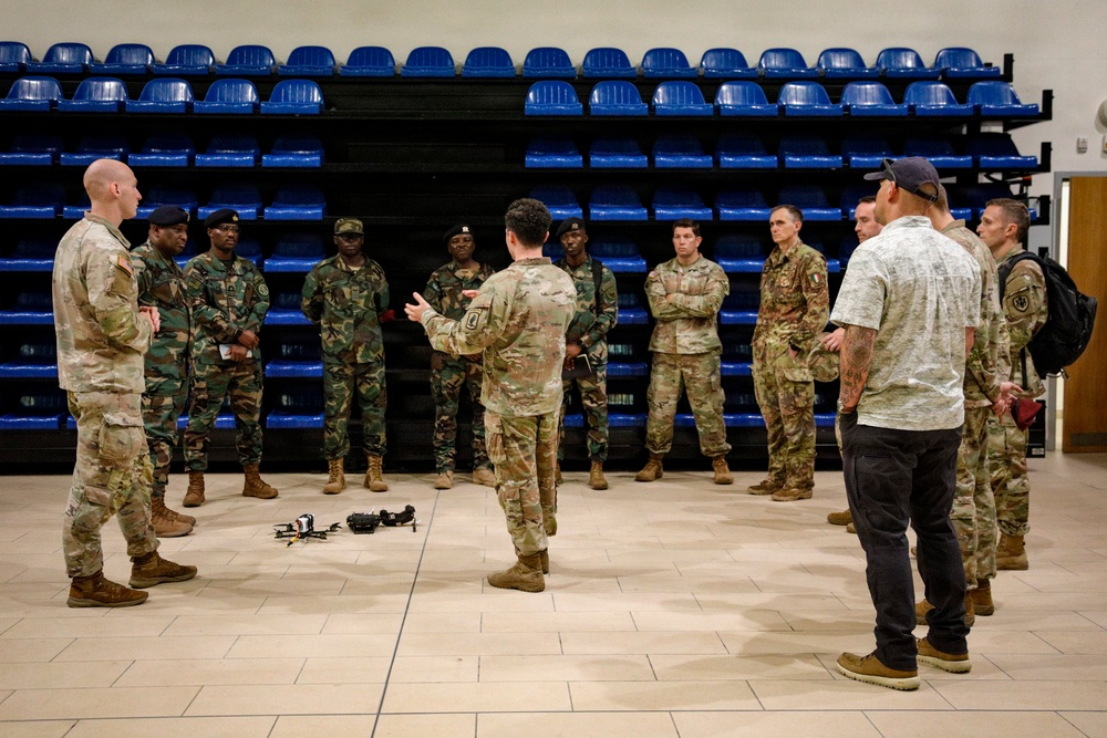 SETAF-AF hosts joint Ghanaian delegation to advance partner drone production