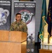 Col. Lim speaks during USAMMA discontinuation ceremony