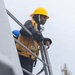 USS Mustin conducts replenishment-at-sea with USNS Arctic
