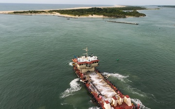 Rep. Andy Harris tours U.S. Army Corps of Engineers dredging operations in Ocean City, Md.