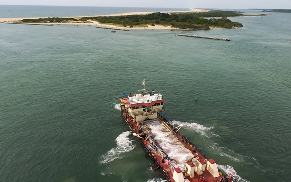 Rep. Andy Harris tours U.S. Army Corps of Engineers dredging operations in Ocean City, Md.